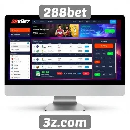 Interface do usuário do 288bet é amigável
