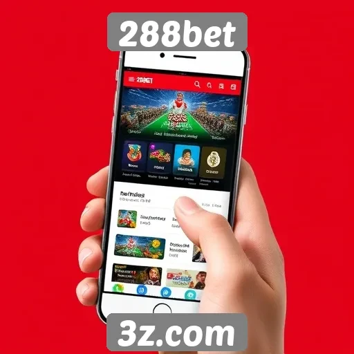 Plataformas móveis e experiência de usuário no 288bet