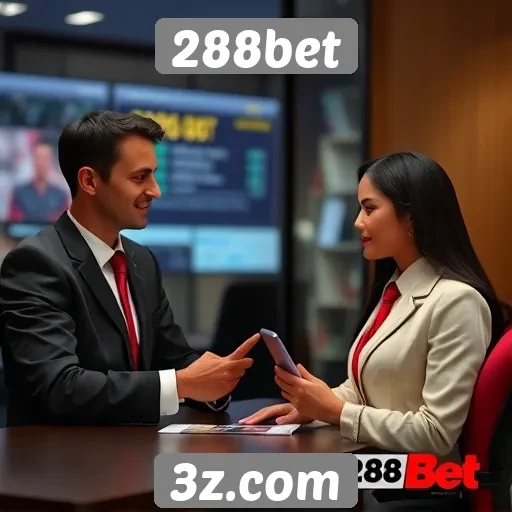 Desempenho do atendimento ao cliente na 288bet